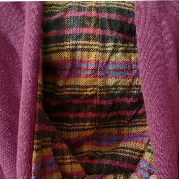 90s Colorado Hummingbird Hood Sweatshirt M L Purple Tourist Souvenir Gorp Y2K - Picture 8 of 14